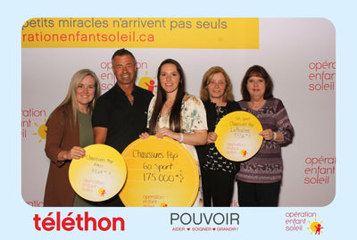 $175,000 raised by Chaussures Pop for Opération Enfant Soleil: a commitment to the children of Quebec