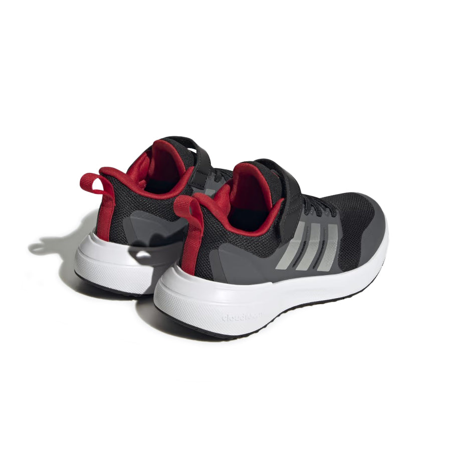 Adidas running shoes black and red deals
