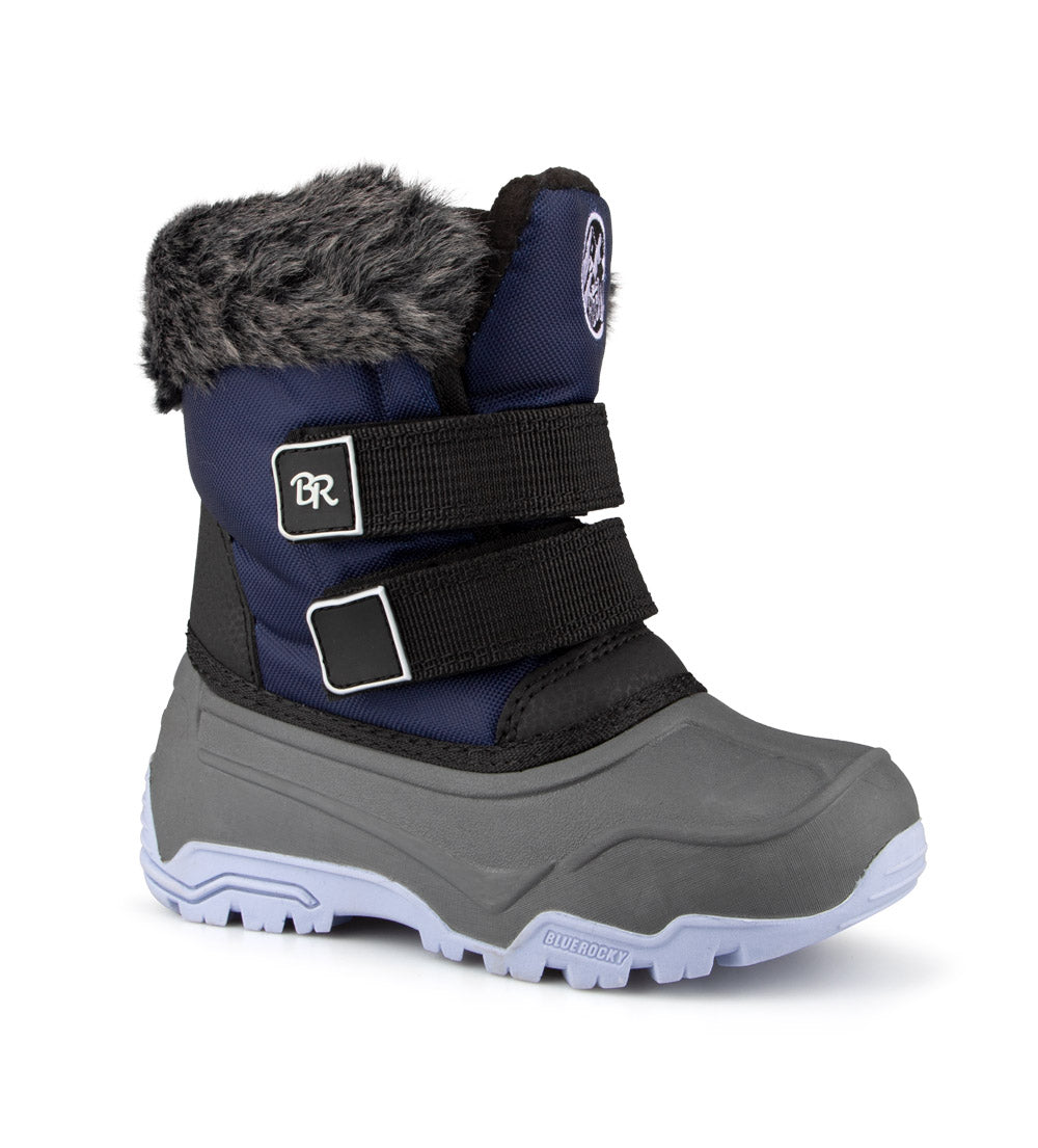 Angilaaq Blue Rocky winter boots for little girls 10 000099