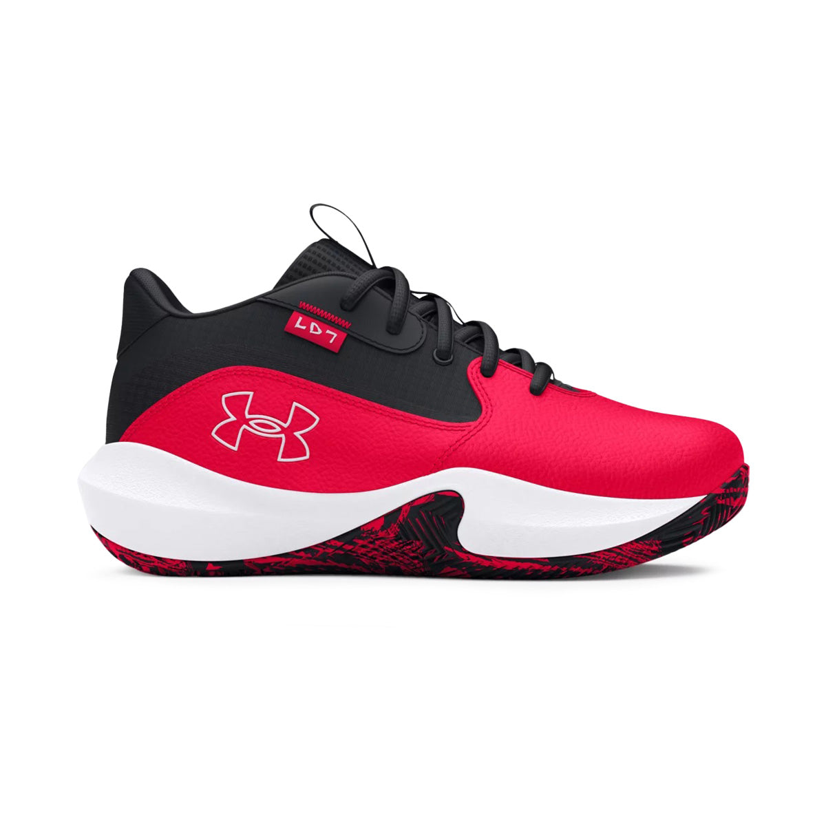 All red under armour shoes online